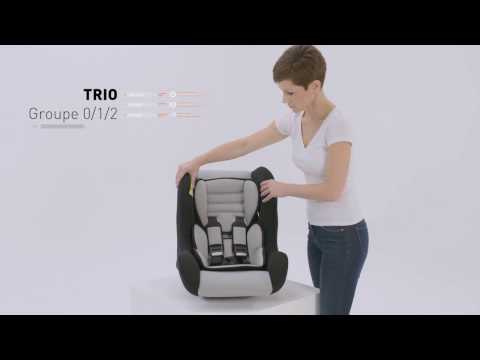 Siège-Auto TRIO - MyCarsit - Groupe 0/1/2 - Vidéo d&#039;installation