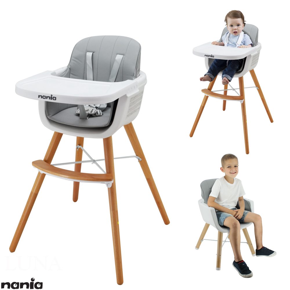 Une Chaise haute pour bébé bien pratique