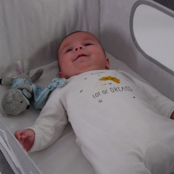 Nania Lit bébé cododo DODI Lit d'appoint 2 en 1 Matelas Ultra-Confort (4cm)  (Minnie