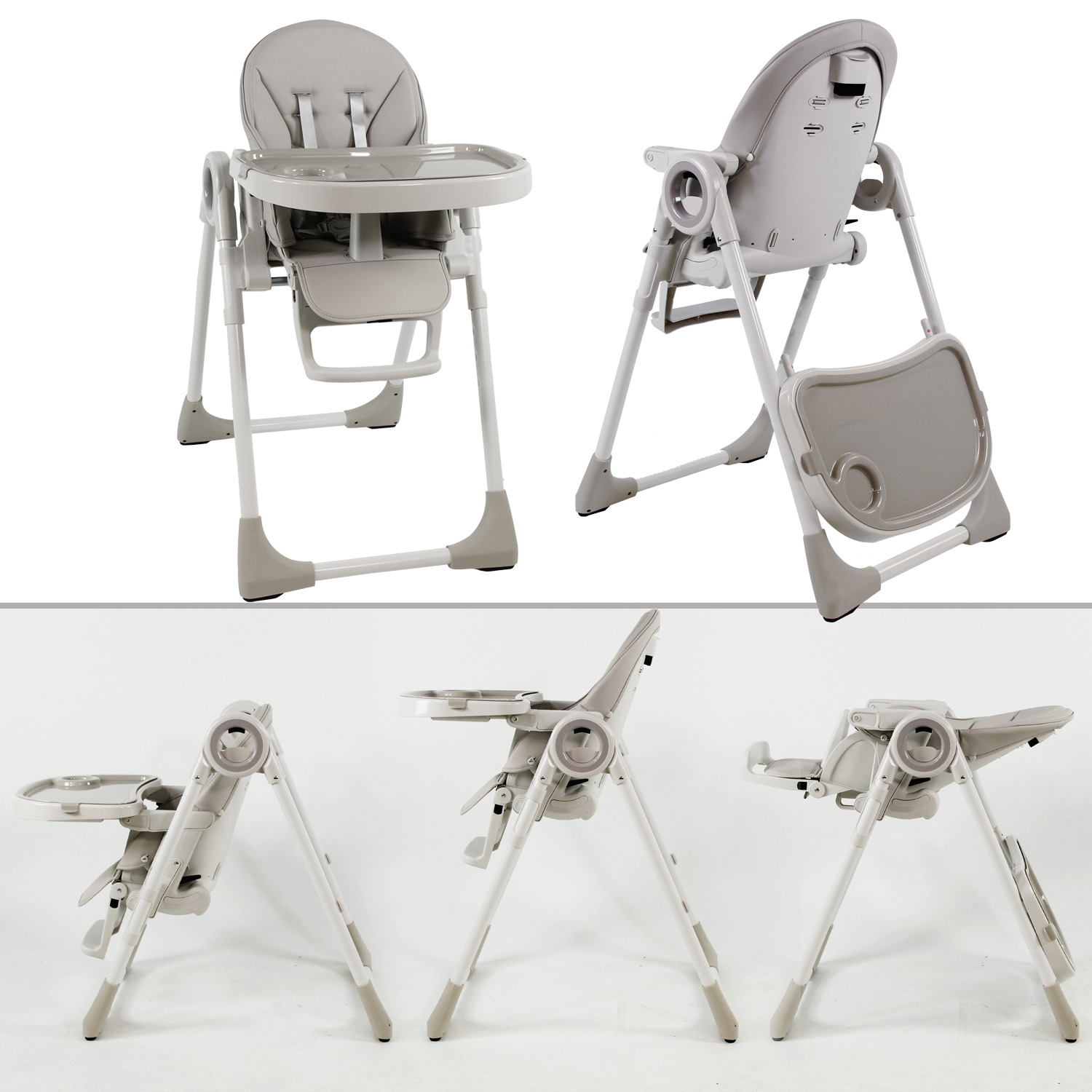 Chaise haute CARLA de Nania - Inclinable et réglable en hauteur - Disney